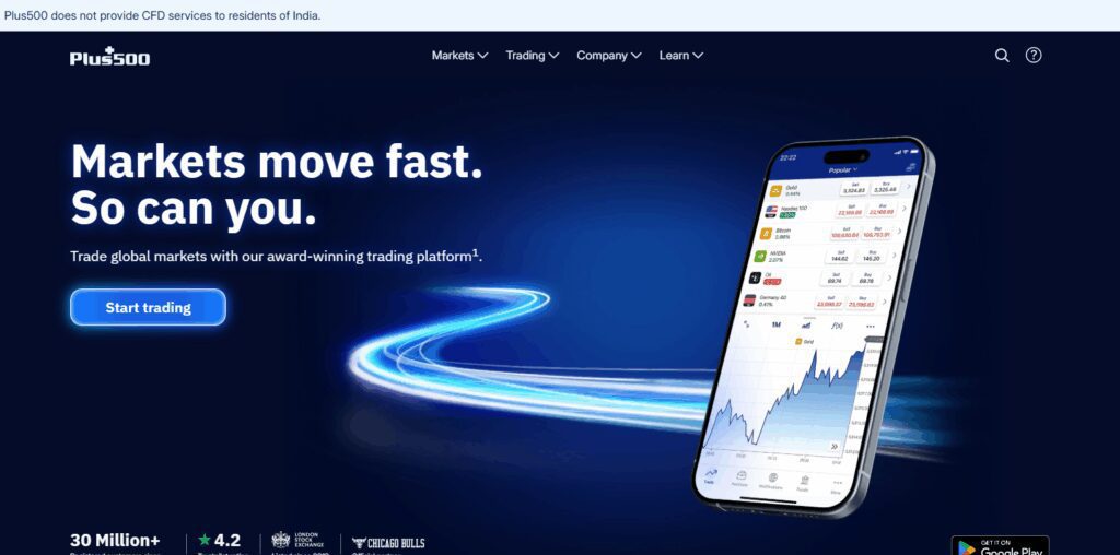 10 Best Brokers for User Experience 8 Plus500