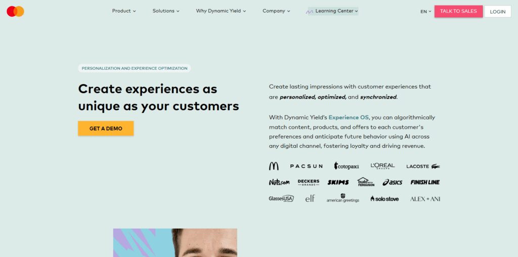 10 Best AI Tools for Website Conversion Rate Optimization (CRO) 5 Dynamic Yield