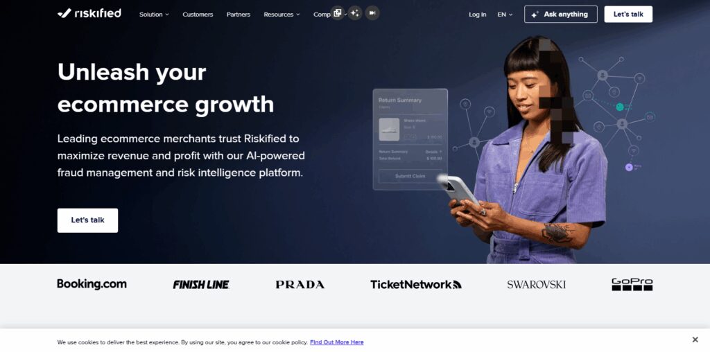 10 Best AI-Powered Fraud Prevention & Payment Security Solutions for Global Websites 7 Riskified