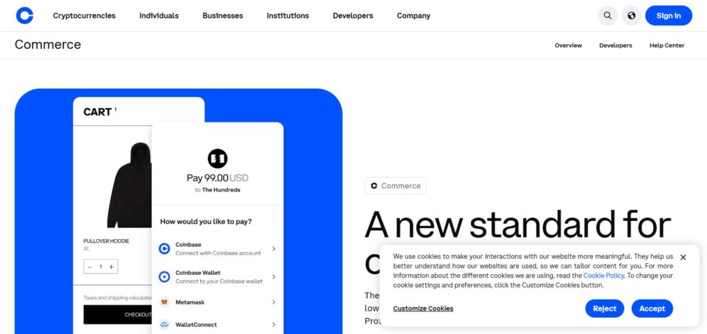 Coinbase Commerce