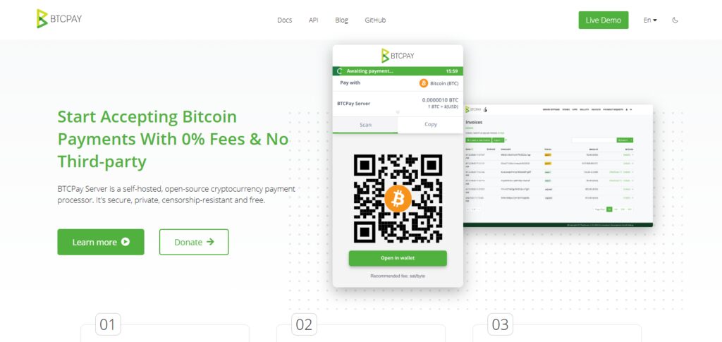 11 Best CheckoutX Crypto Alternatives In 2026 4 BTCPay Server