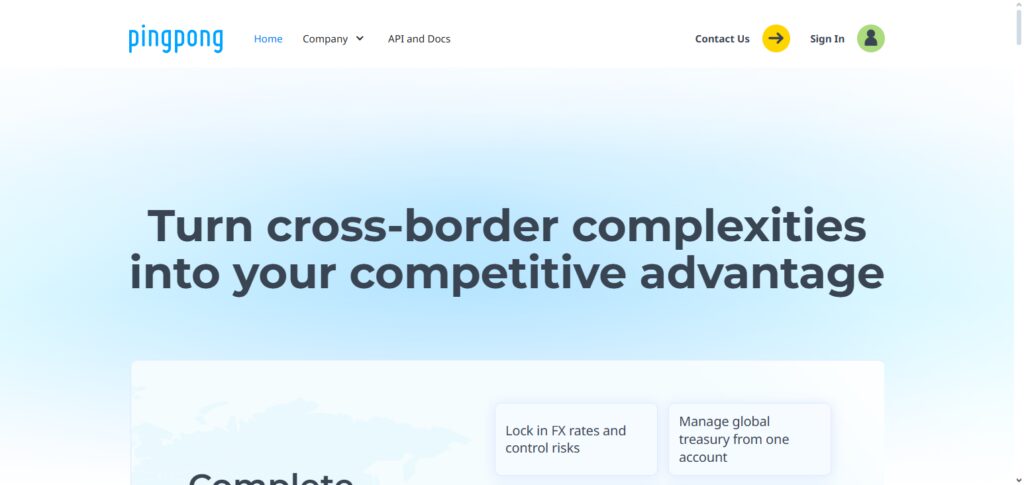 10 Best XTransfer Alternatives for Fast & Low-Cost International Business Payments 2026 6 PingPong Payments