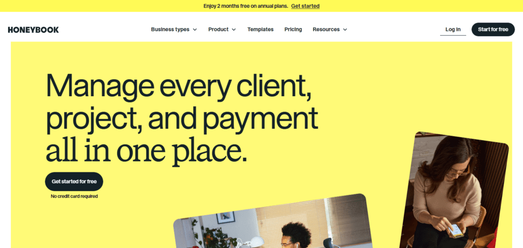 HoneyBook CRM