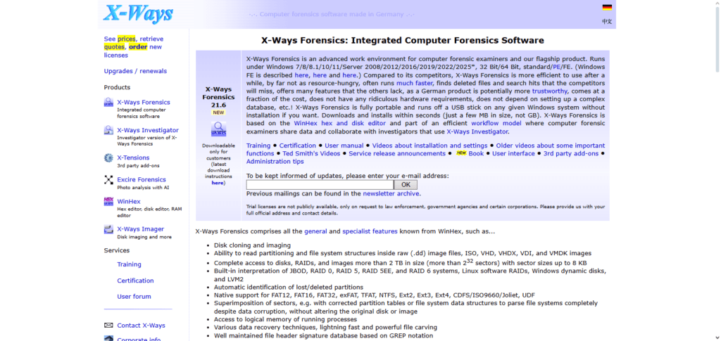 X‑Ways Forensics
