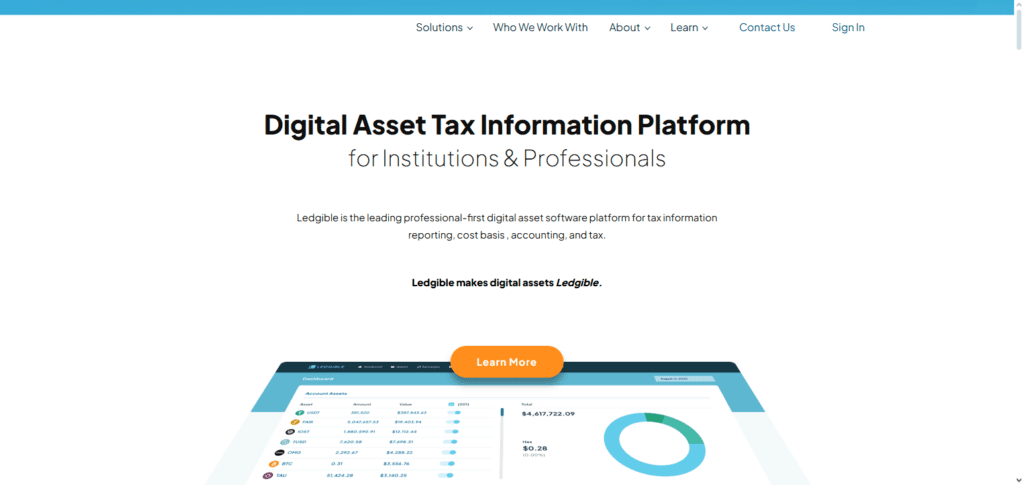 Ledgible Crypto Compliance