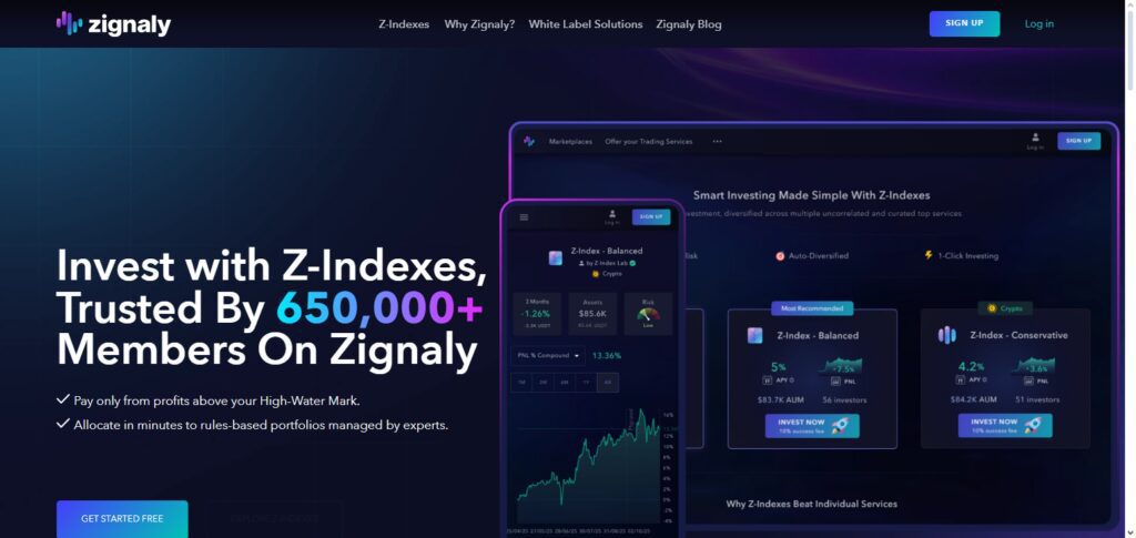 10 Best AI Co-Investor Platforms That Pick Assets With You 3 Zignaly