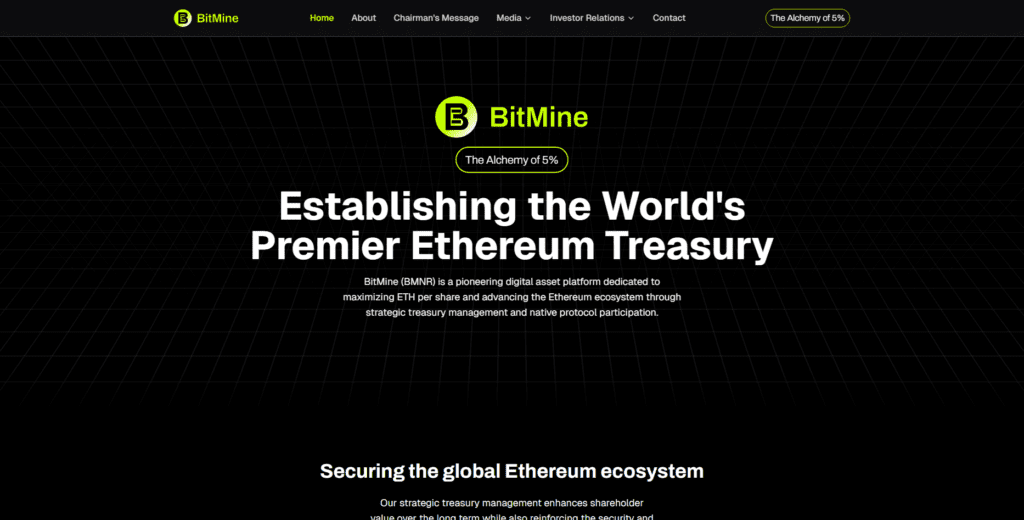 Bitmine Immersion Staking 74,880 ETH to Increase Yields