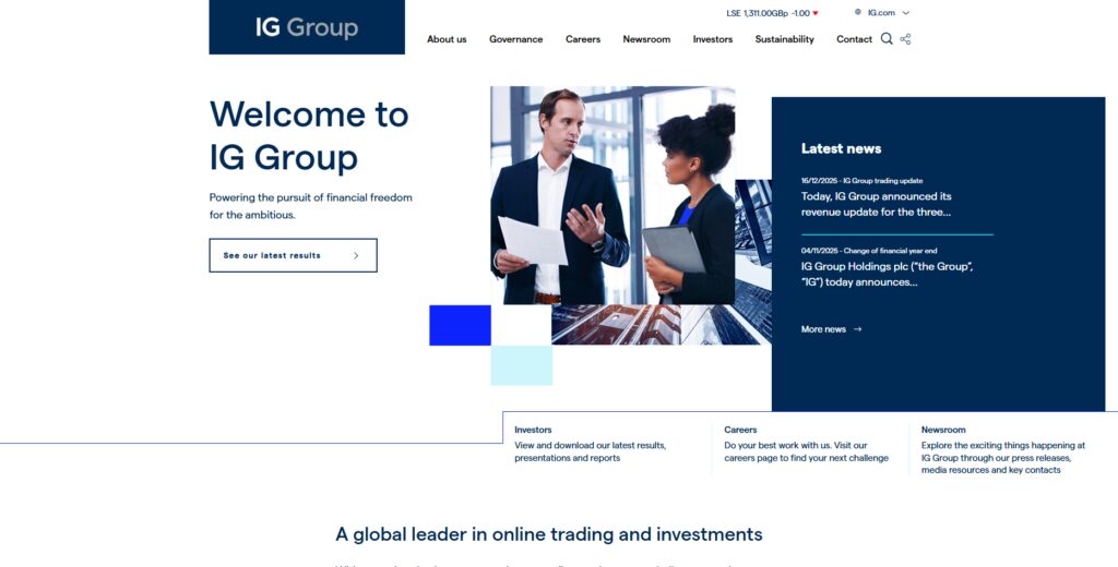 10 Best Forex Brokers with Real-Time Trade Transparency 10 IG Group