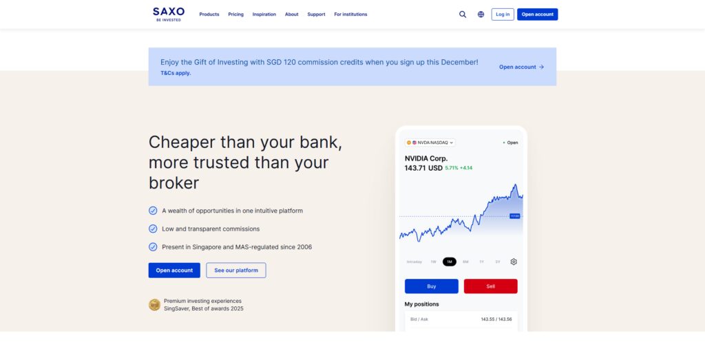 10 Best Forex Brokers with Real-Time Trade Transparency 7 Saxo Bank