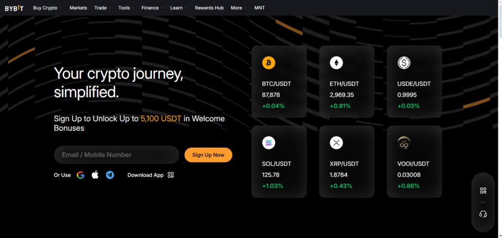 10 Best Sapfirex Exchange Alternatives for 2026 5 Bybit
