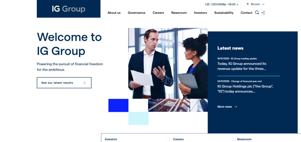 10 Best Forex Brokers for UK Traders After Leverage Restrictions In 2026 3 IG Group
