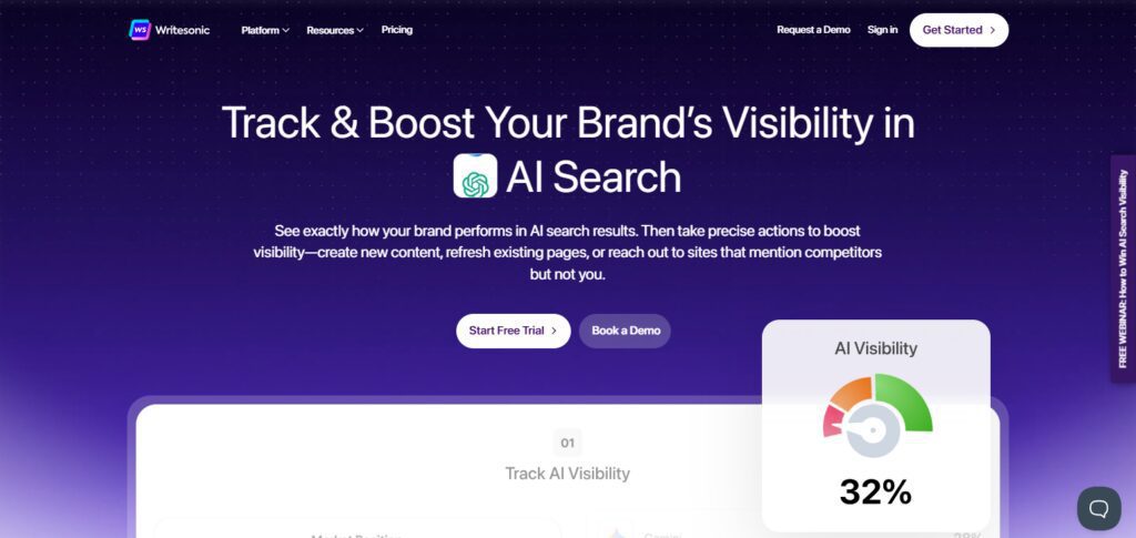 11 Best AI SEO Tools for Finance Bloggers 9 Writesonic