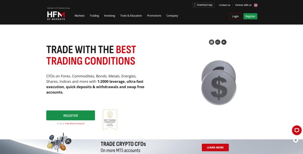 HFM (HF Markets)  