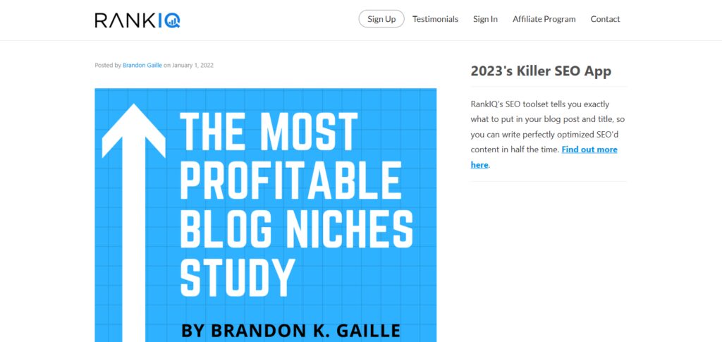 11 Best AI SEO Tools for Finance Bloggers 4 RankIQ