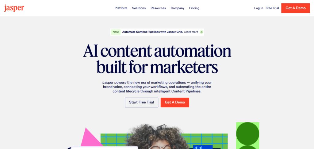 11 Best AI SEO Tools for Finance Bloggers 3 Jasper AI