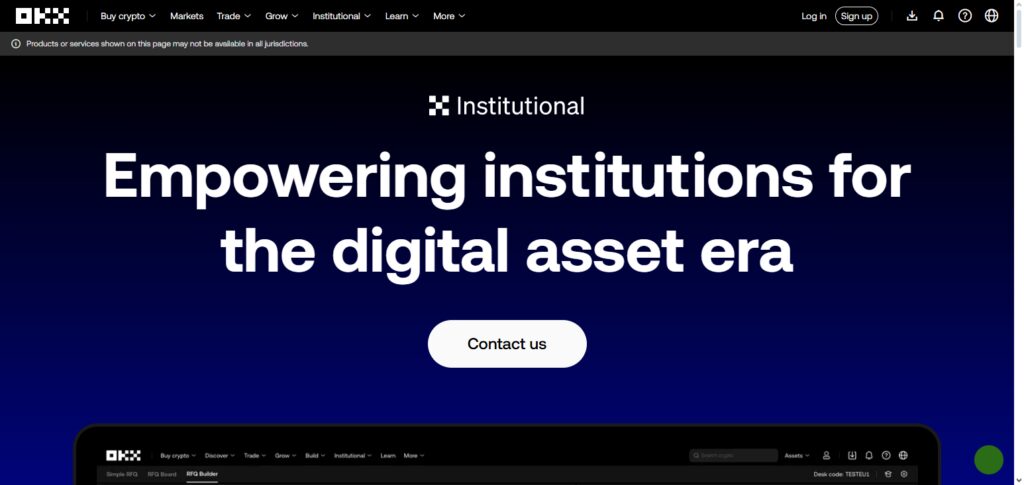 OKX Institutional