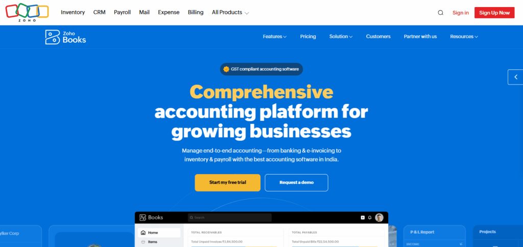 Zoho Books