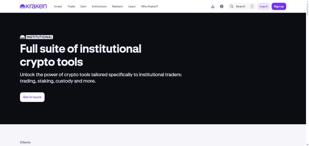 10 Best Enterprise-Grade Crypto Liquidity Providers 10 Kraken Institutional