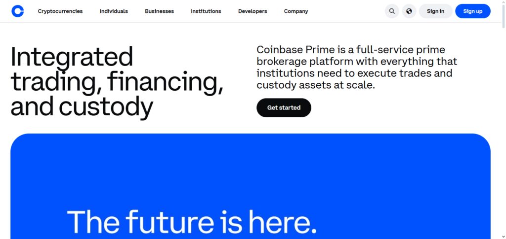 10 Best Enterprise-Grade Crypto Liquidity Providers 11 Coinbase Prime