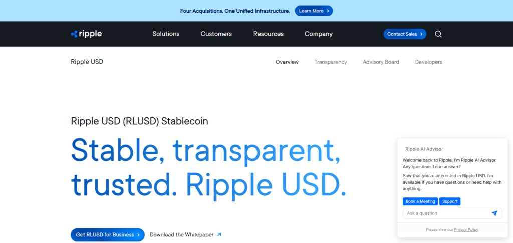 Ripple and RLUSD
