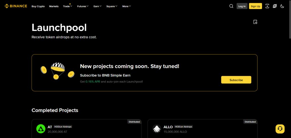 Binance Launchpad