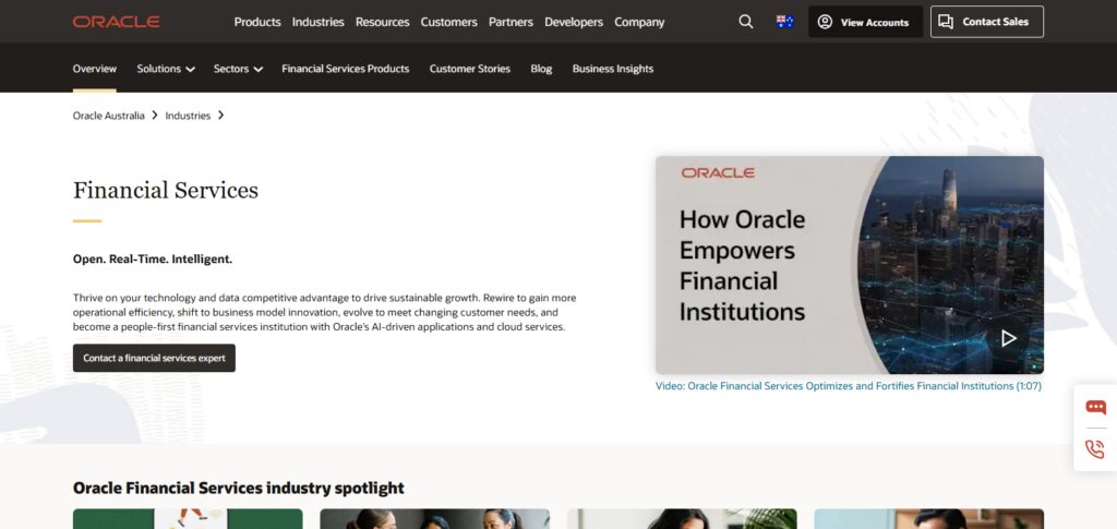 Oracle Financial Services (OFSAA)