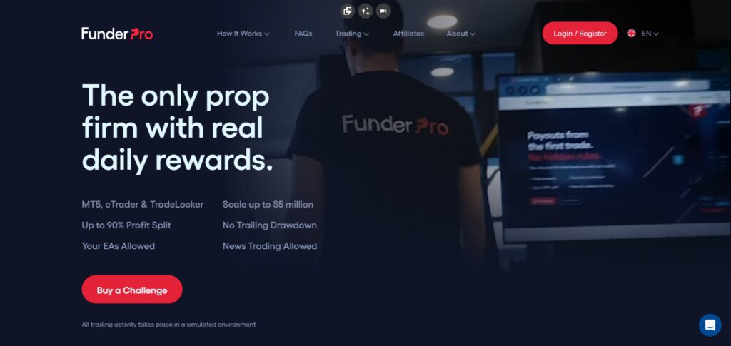 FunderPro – Financing Up to $5,000,000 | Profit Share Up to 80%