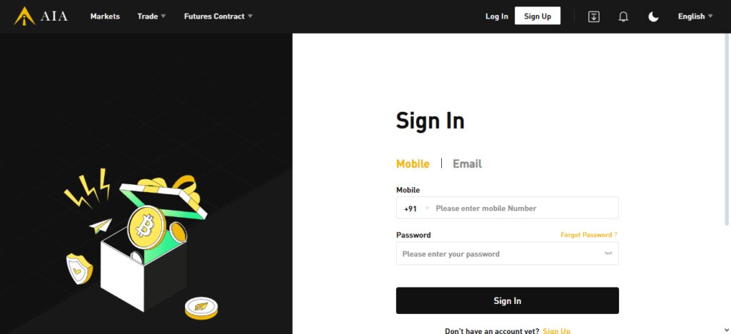 How to Sign Up on AIA Exchange?
