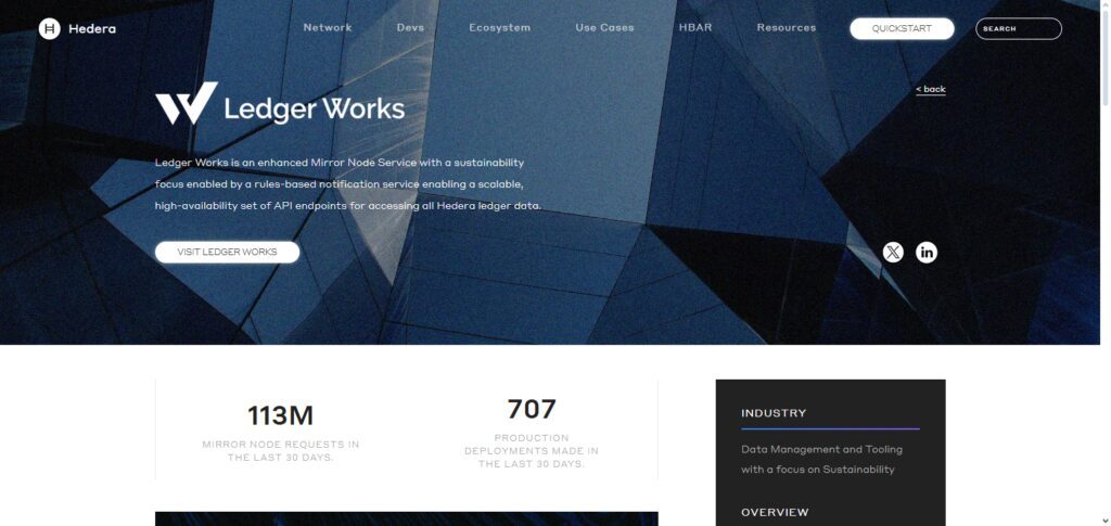 LedgerWorks Explorer