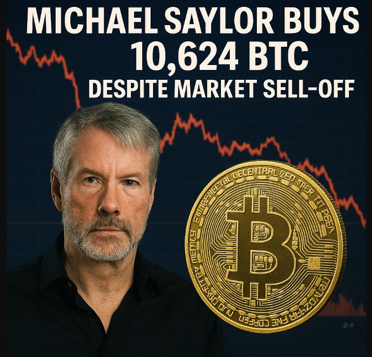 Michael Saylor Buys 10,624 BTC Despite Market Sell-Off