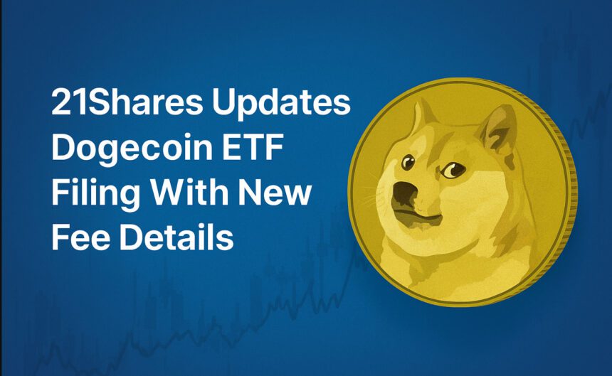 21Shares Updates Dogecoin ETF Filing With New Fee Details