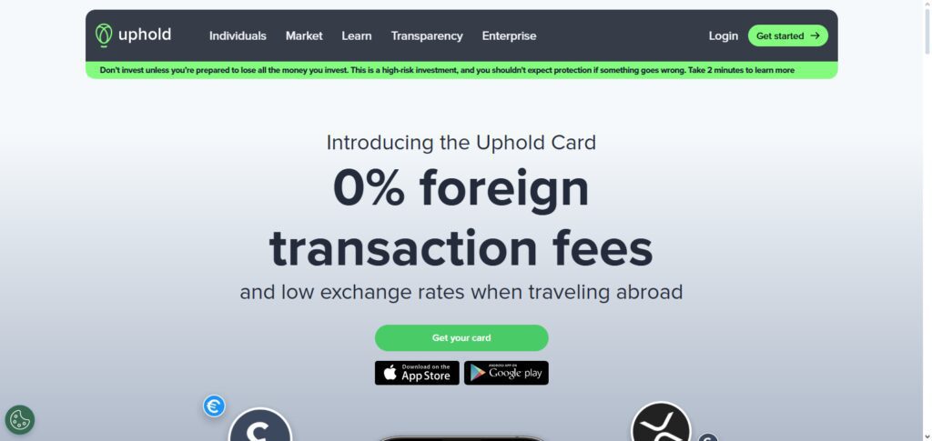 10 Best Gate.io Card Alternatives for Crypto Spending in 2026 7 Uphold Card