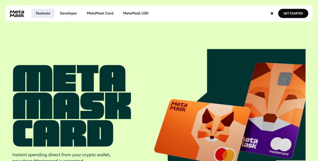  MetaMask Card — SpectroCoin Card Alternative