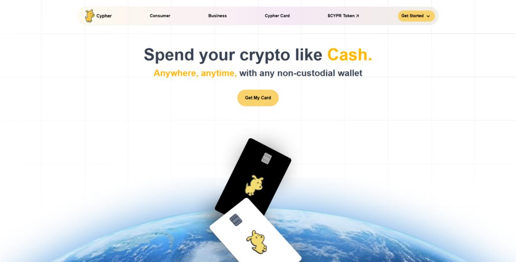 Cypher Card — SpectroCoin Card Alternative