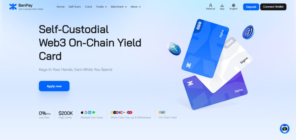 AdvCash Crypto Card Alternatives — BenPay Alpha Card