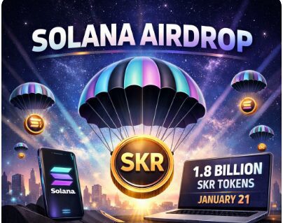 Solana Airdrop: Seeker Confirms 1.8B SKR Token Drop 2 Solana Airdrop: Seeker Confirms 1.8B SKR Token Drop