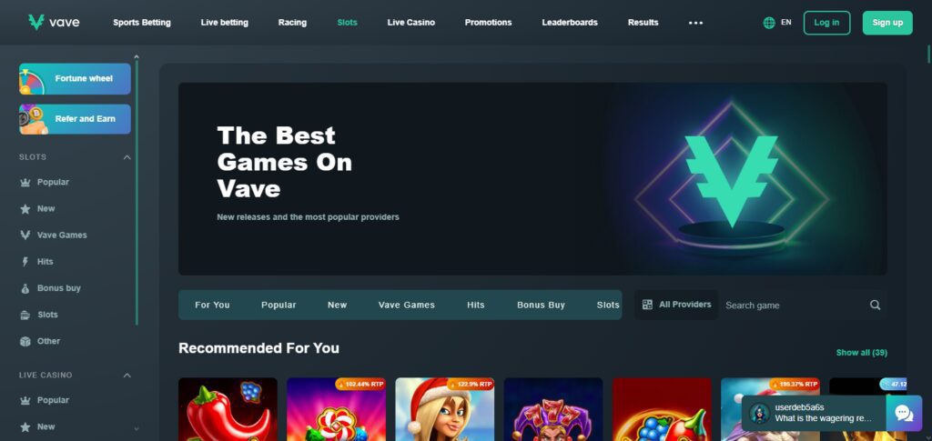 Vave Casino