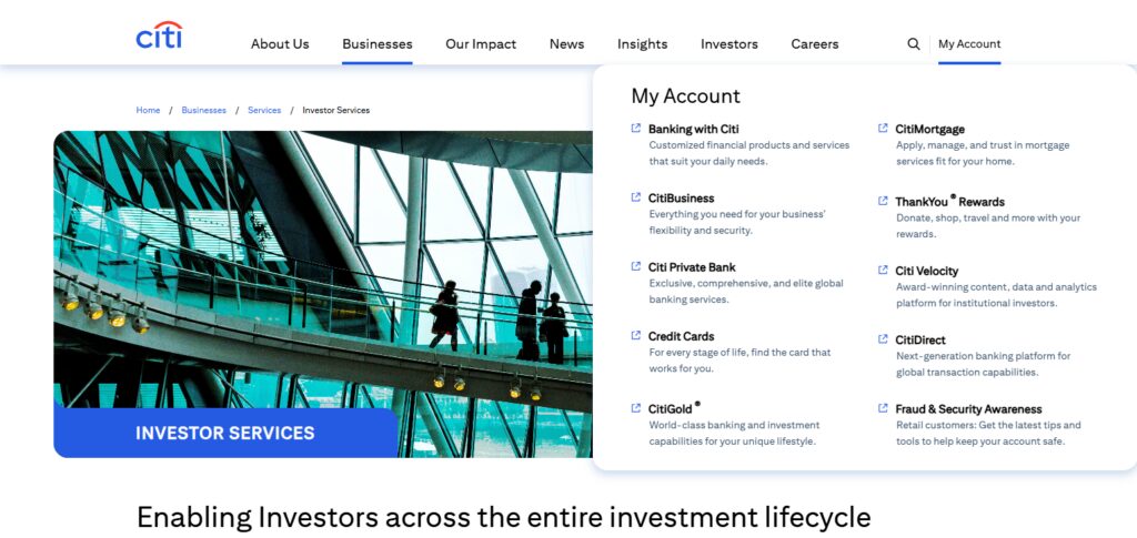 Citi Custody & Securities Services (Traditional & Evolving Digital)