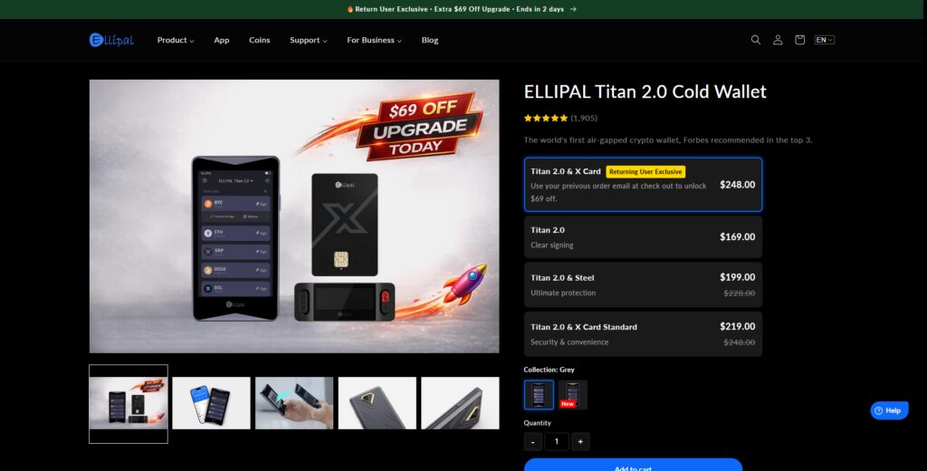Ellipal Titan 2.0
