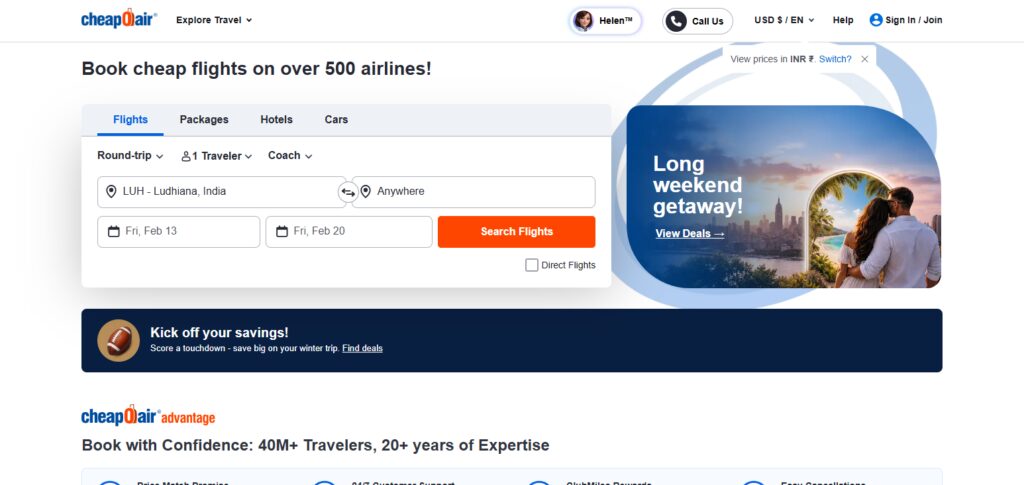 Best Travel Agency for Last-Minute Flight Booking - CheapOair
