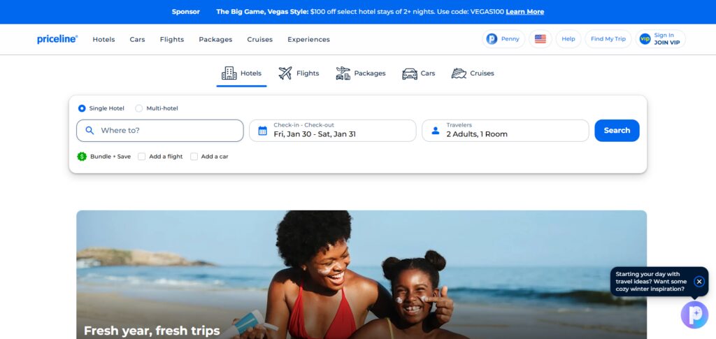 Best Travel Agency for Last-Minute Flight Booking - Priceline
