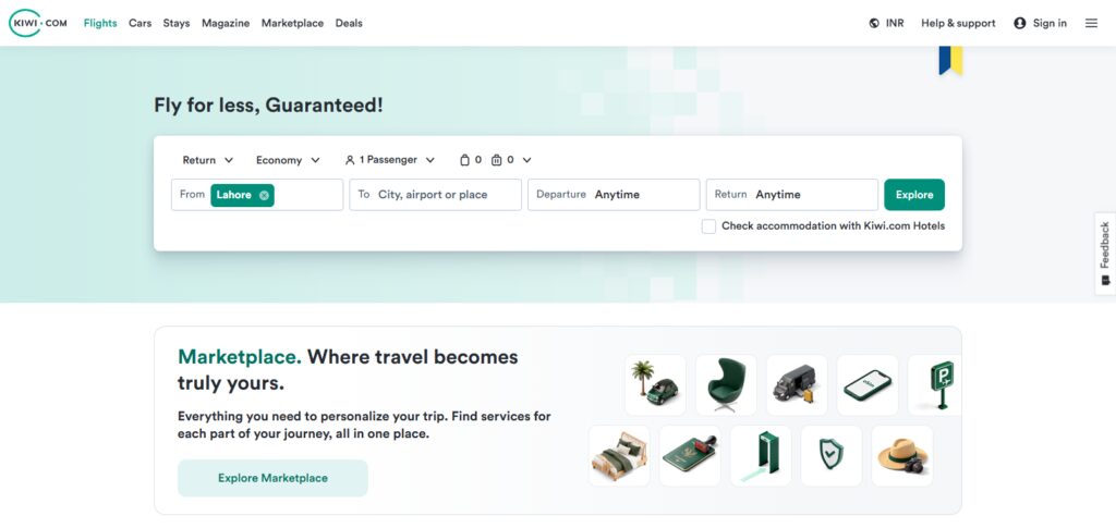 Best Travel Agency for Last-Minute Flight Booking – Kiwi.com