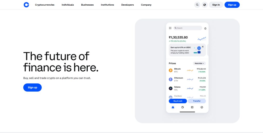 11 Best Bitpanda Exchange Alternatives in 2026 3 Best Bitpanda Exchange Alternative — Coinbase