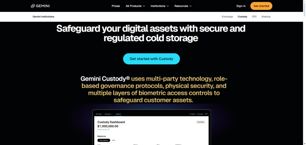 Gemini Custod
