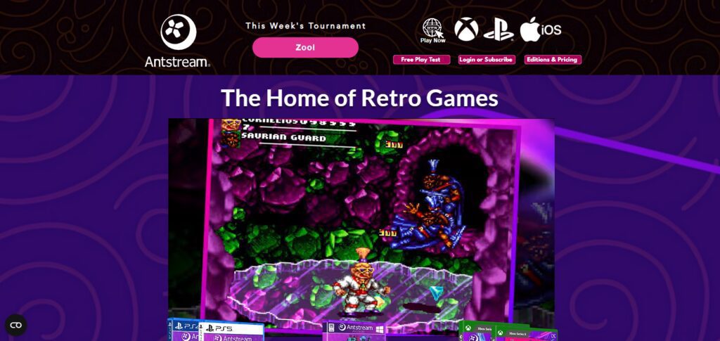 10 Best Game Streaming Platforms in 2026 11 Antstream