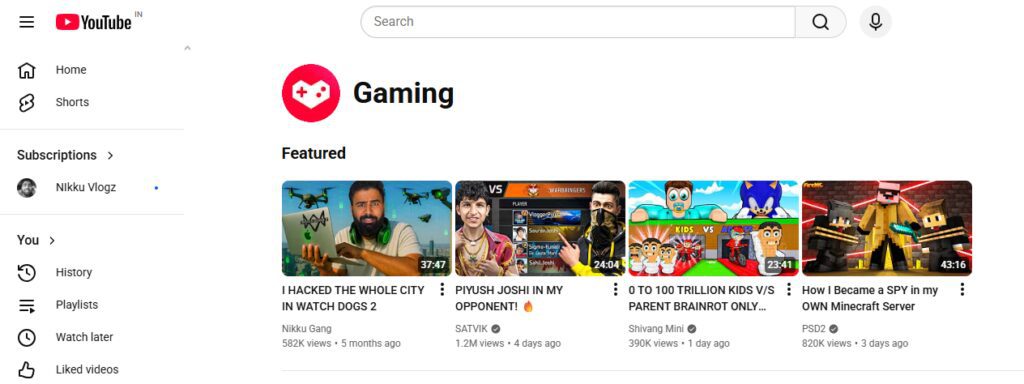 10 Best Game Streaming Platforms in 2026 4 YouTube Gaming