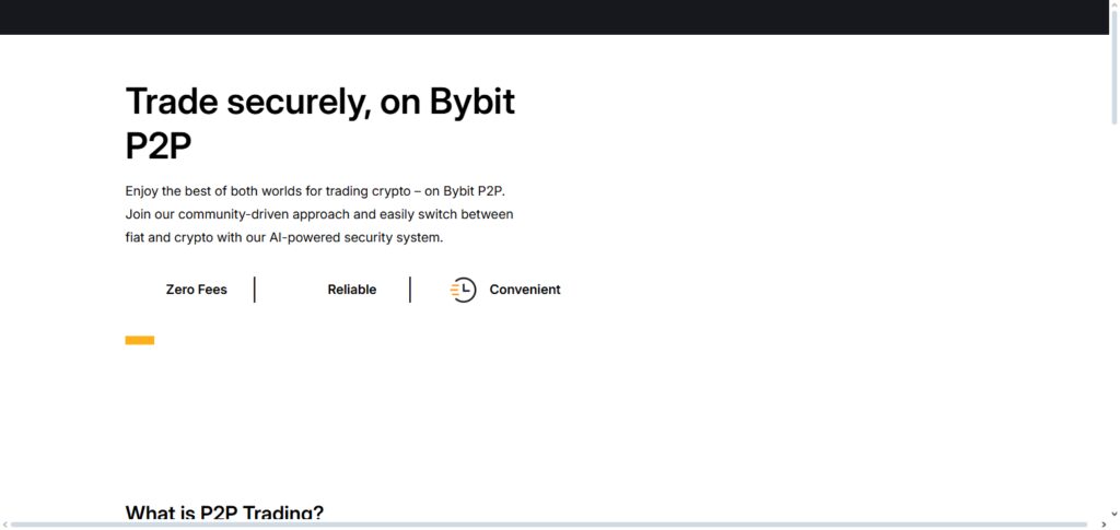 10 Top No-KYC P2P Crypto Exchanges to Consider in 2026 9 Bybit P2P