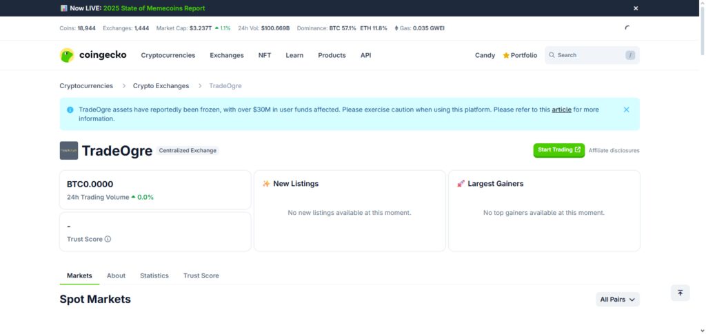10 Top No-KYC P2P Crypto Exchanges to Consider in 2026 10 TradeOgre