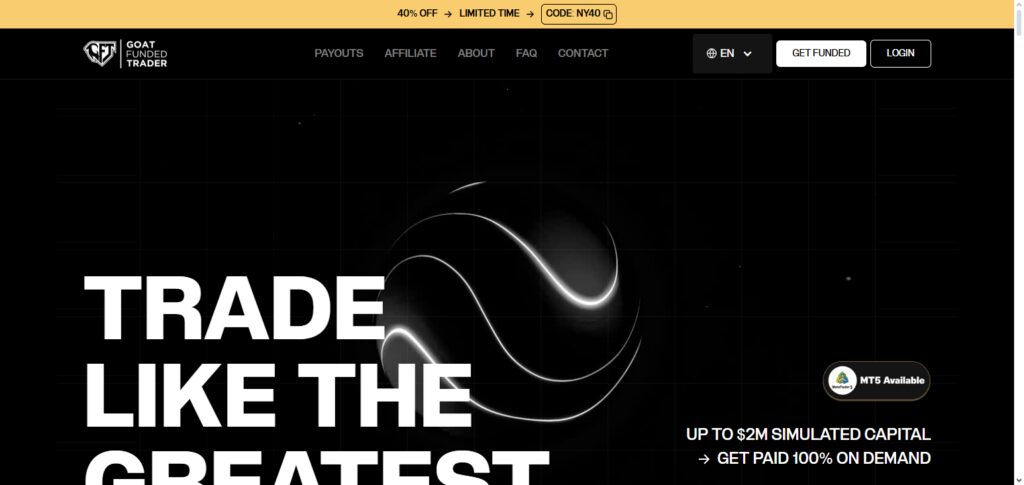 Goat Funded Trader (EU access)