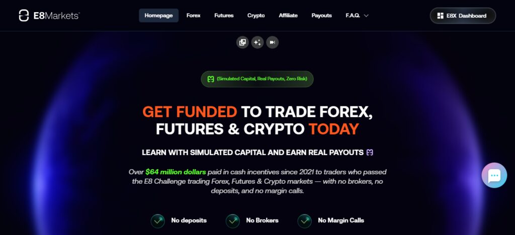10 Best Prop Firms for Middle East Traders Without Swap Fees 4 E8 Markets